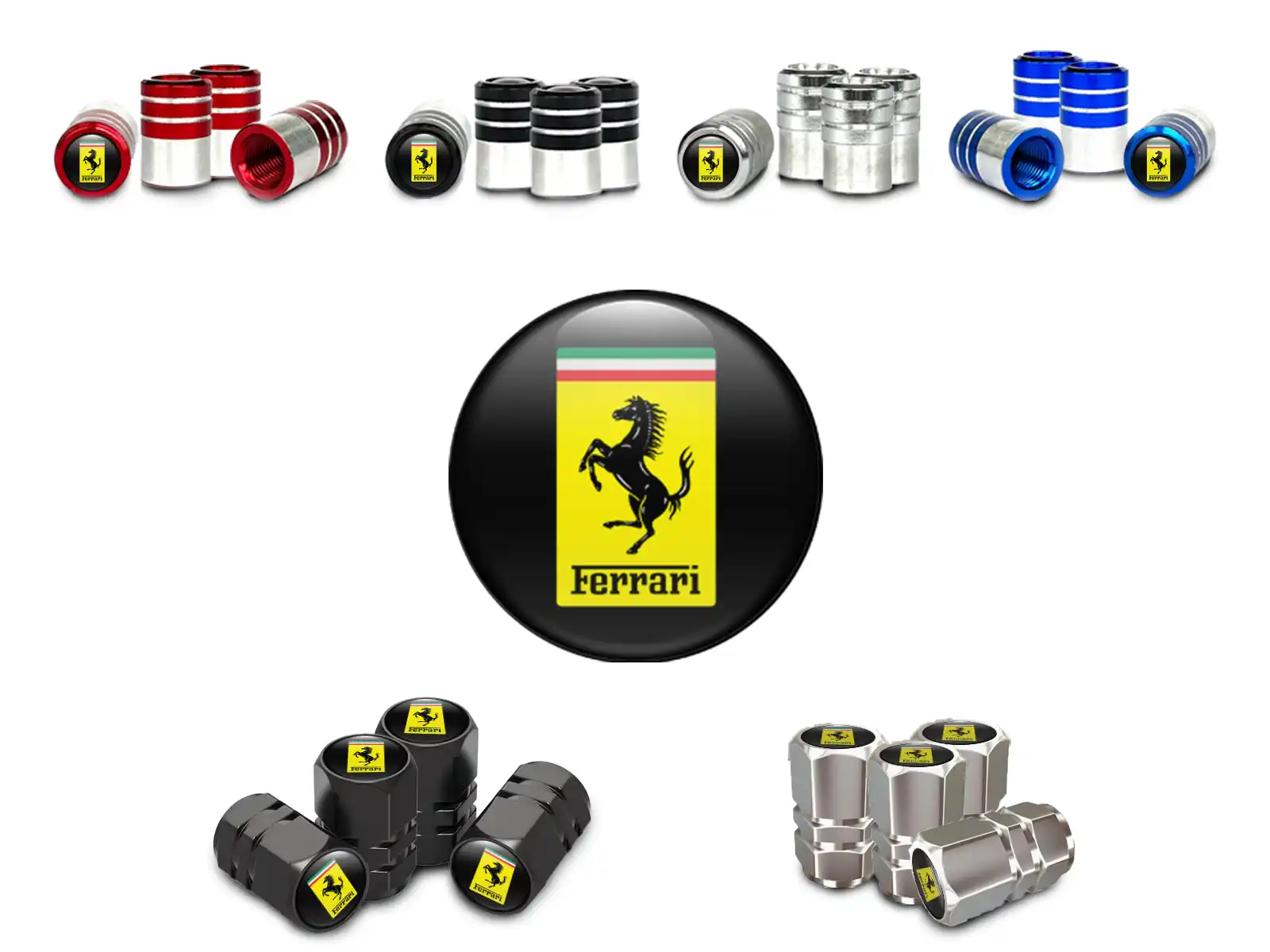 Ferrari Protections Valve Pneus SUV Style Custom